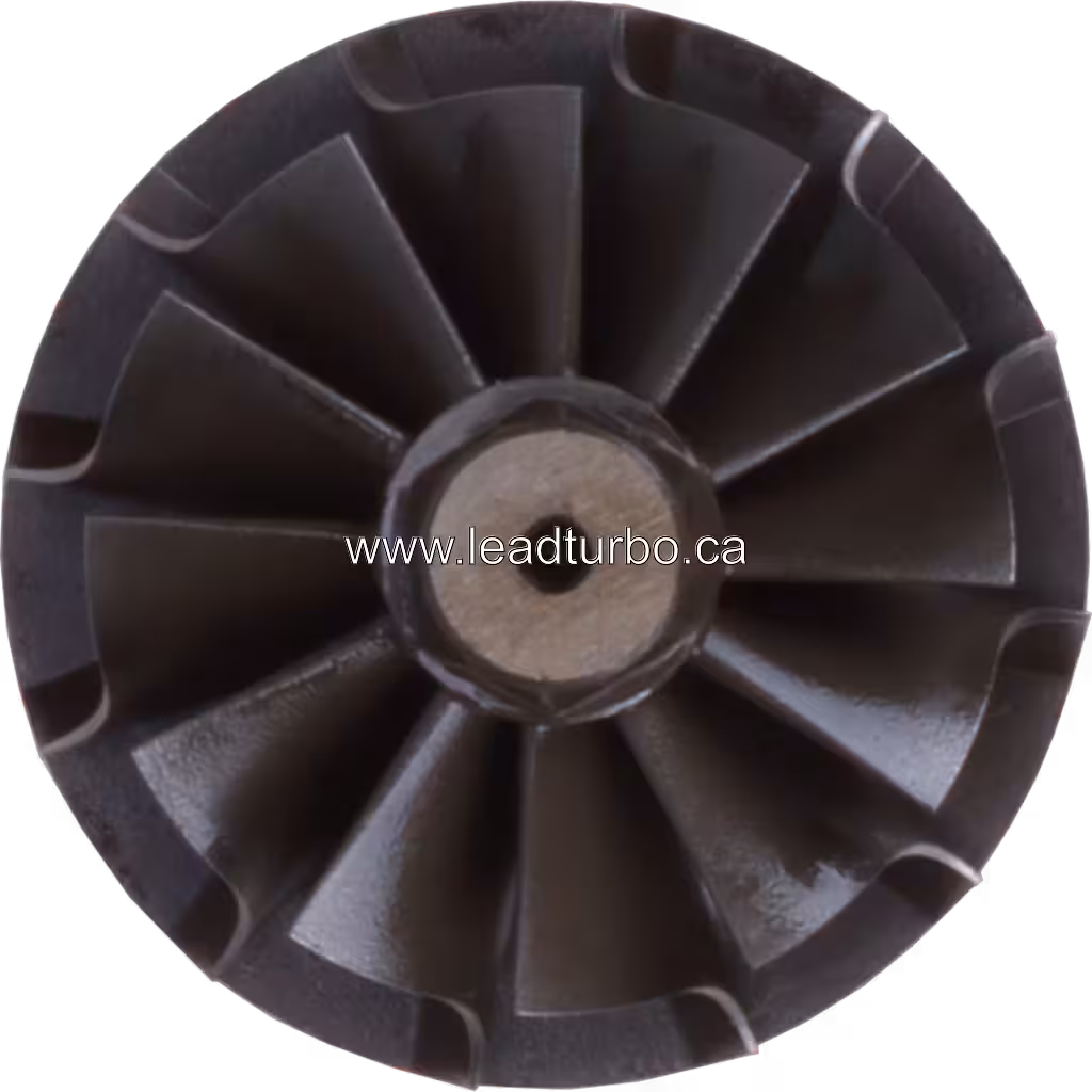 Roue de turbine J96 10009880037B TW-R pour turbocompresseur top view