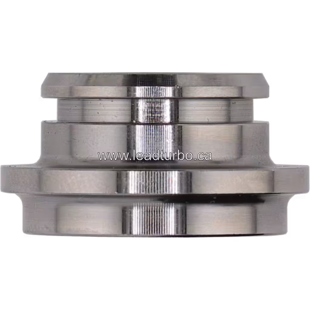 Par de anillos de empuje metálicos plateados para turbo HX35W
