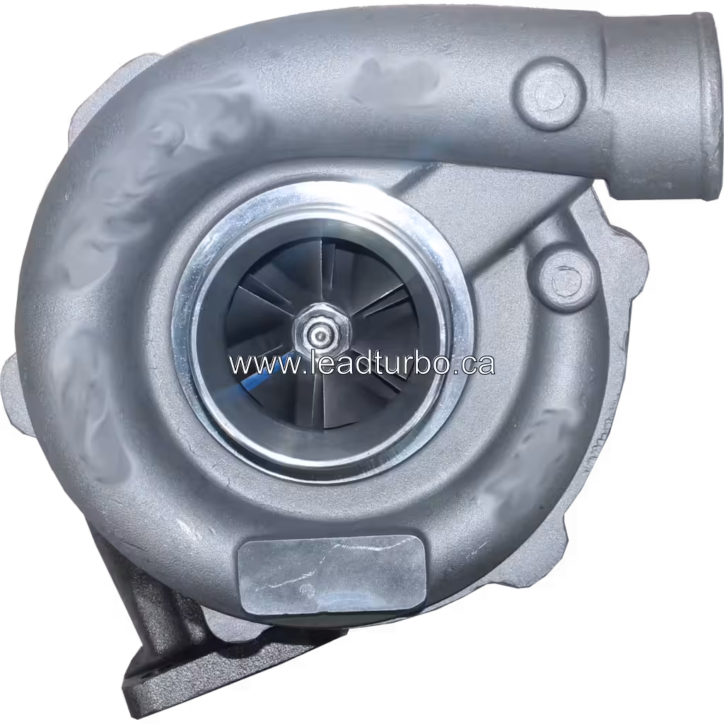 Detalle de entrada y salida del turbocompresor para Doosan DX260
