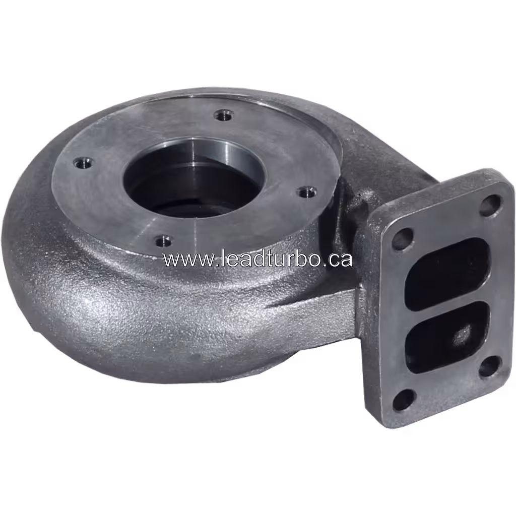 443548-0002 TO4B27 Turbine Housing Replacement for Mercedes-Benz OM352A 45 degree view