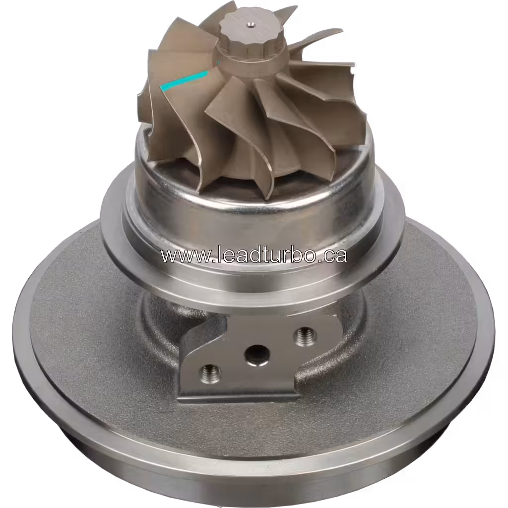 Core turbosprężarki S400 316850 do Deutz BF6M1015CP bottom 45 degree view