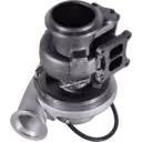 Flange de escape de duas portas na carcaça da turbina do turbo 3792809H