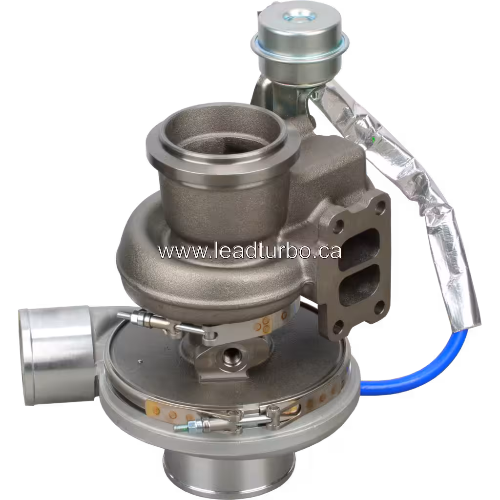 Turbolader 2507696 mit V-Band-Flansch an der Turbine