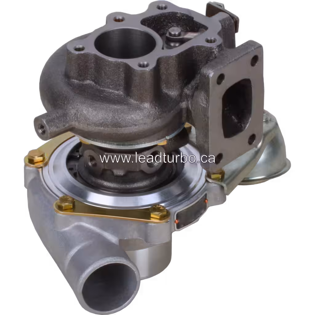 1441124D00 TB2812 Turbolader Ersatz für Nissan FD46 bottom 45 degree view