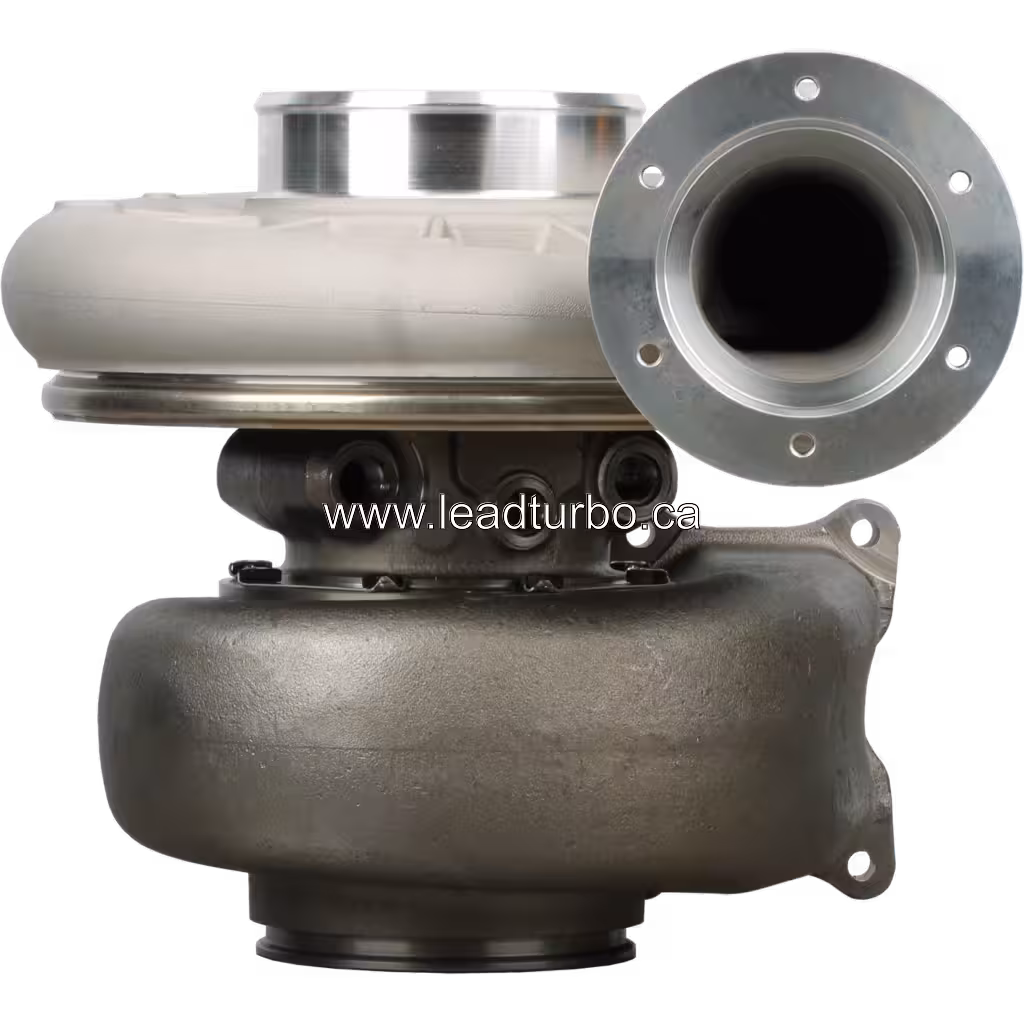 Турбокомпресор 3598329 HX82 для Cummins QSV91 (PowerGen) front view