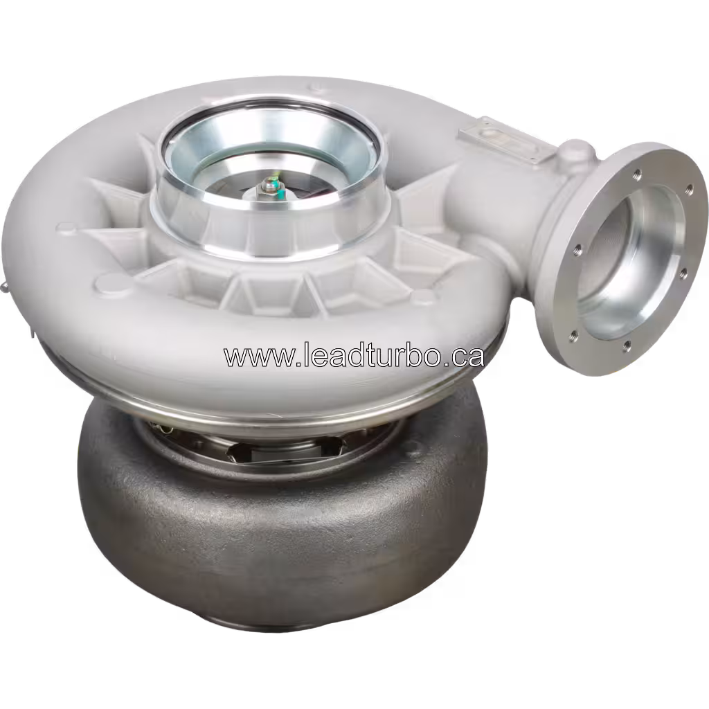 Турбокомпресор 3598329 HX82 для Cummins QSV91 (PowerGen) 45 degree view
