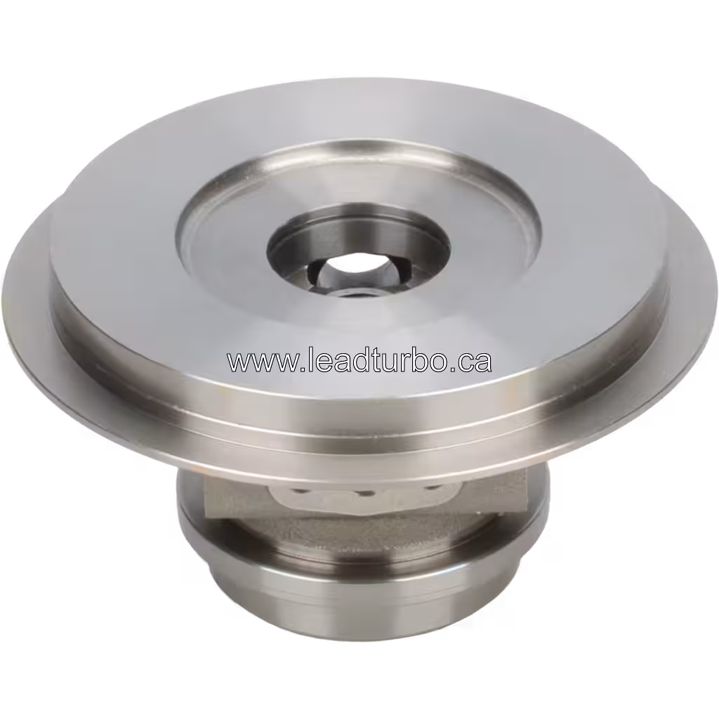 6505-71-0010 Bearing Housing Replacement for Komatsu D155 KTR110L Turbocharger 45 degree view