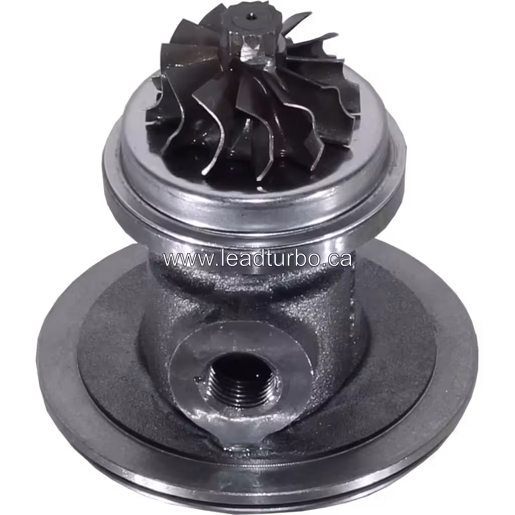 Vista inferior do core 313275 S1B com flange de montagem circular