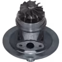 Vista inferior del core HX35W 3538421 con alojamiento de turbina