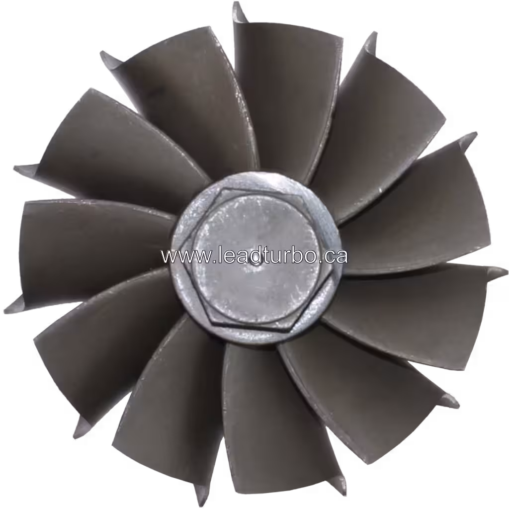 Repuesto rueda turbina turbo aftermarket
