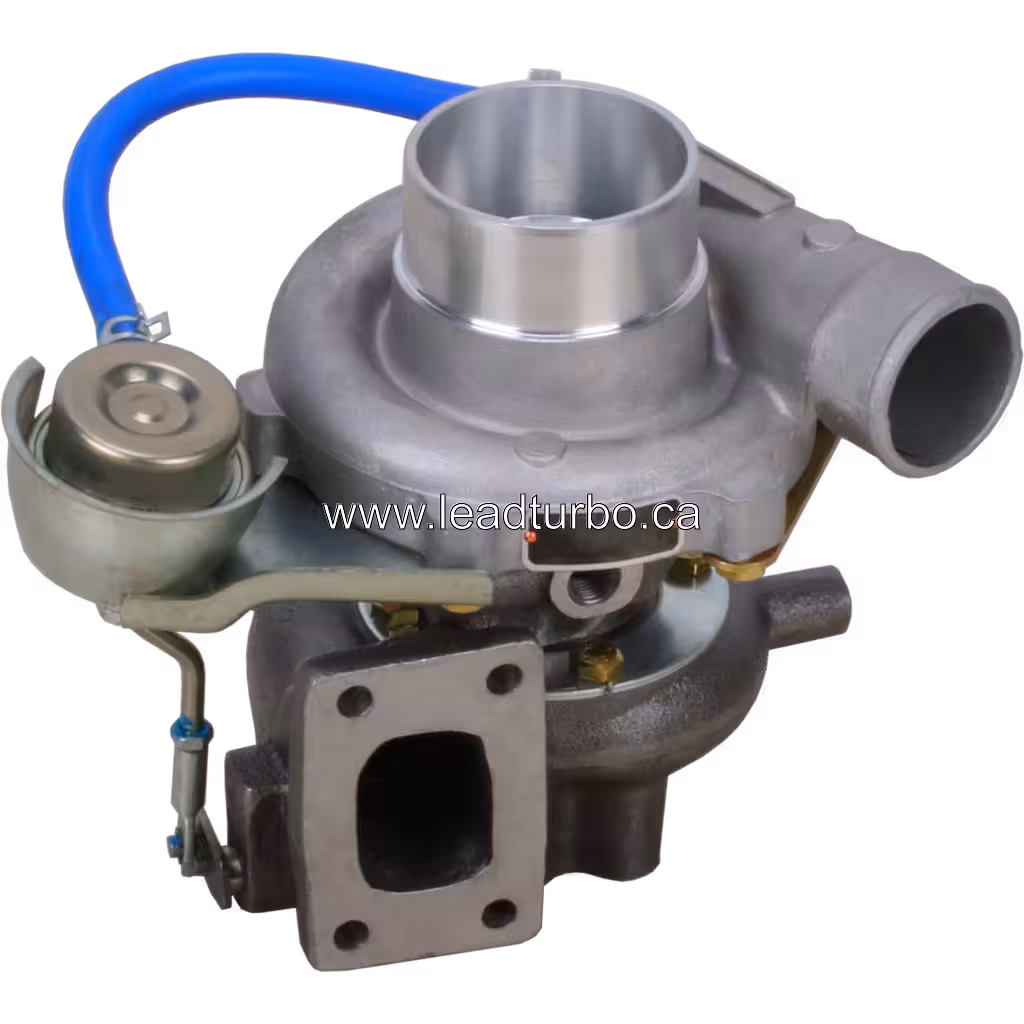 Turbosprężarka 1441124D00 TB2812 do Nissan FD46 45 degree view