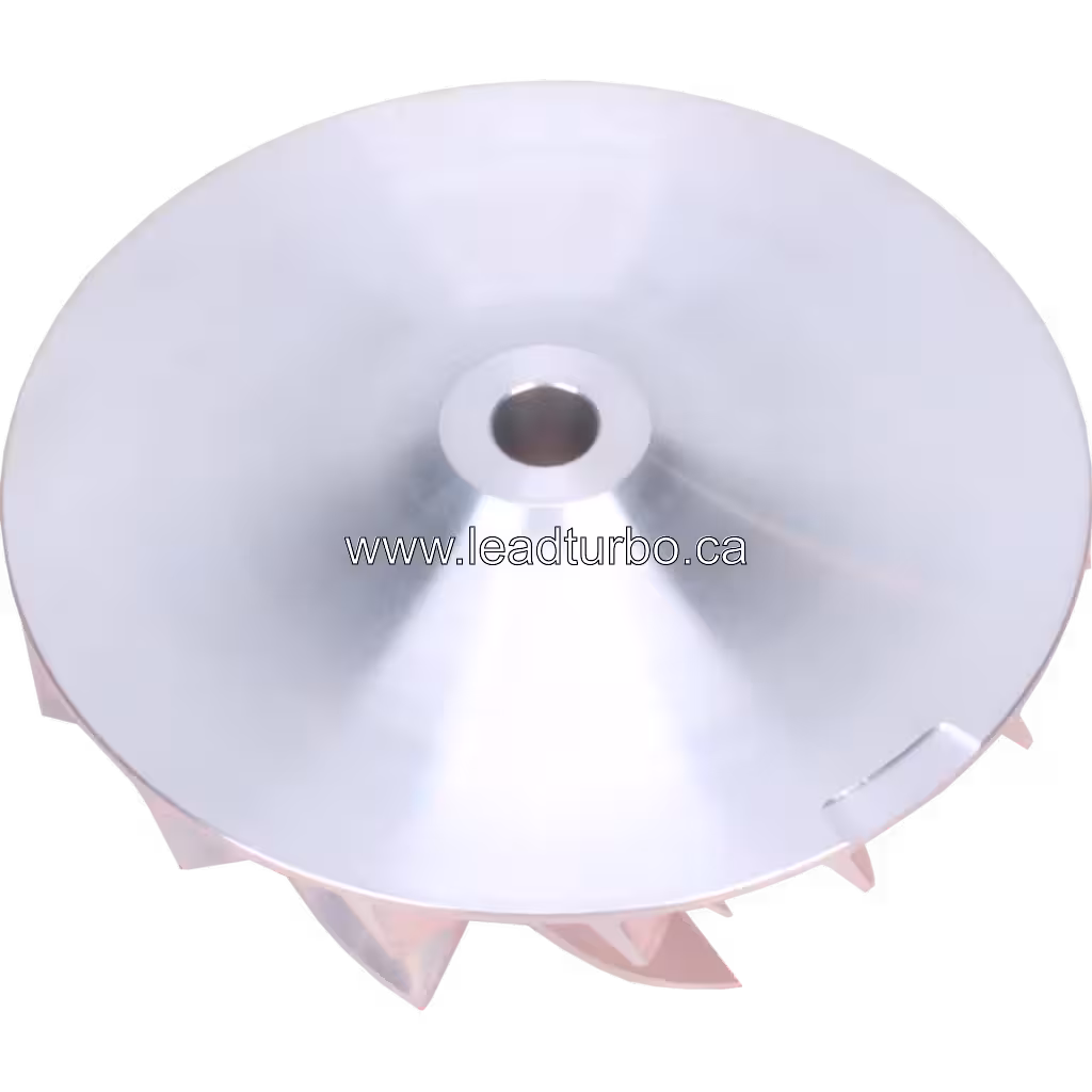 Колісця компресора 169410 для турбокомпресора S4DS (CAT 3406C) bottom 45 degree view