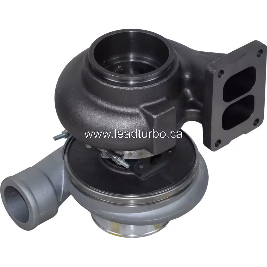 Турбокомпресор 6156-81-8110 S400 для Komatsu WA450 та WA470 (P139) bottom 45 degree view