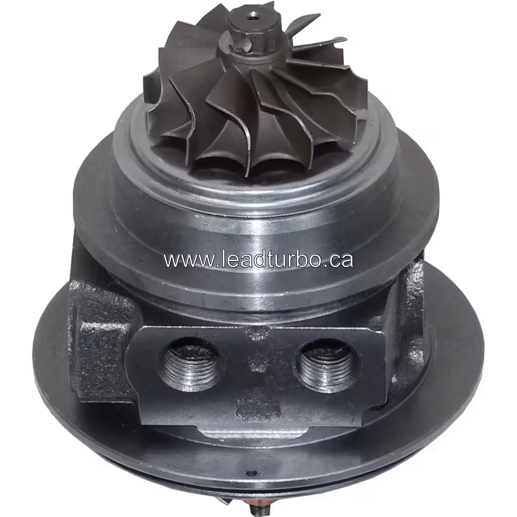 Core турбокомпресора 49135-04300 (TF035HM-10T 3) для Mitsubishi 4D56 bottom 45 degree view