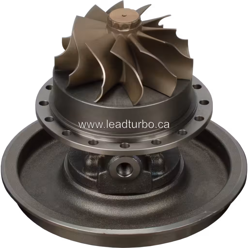 Core turbosprężarki 3594027 HC5A do Cummins KTA38 bottom 45 degree view