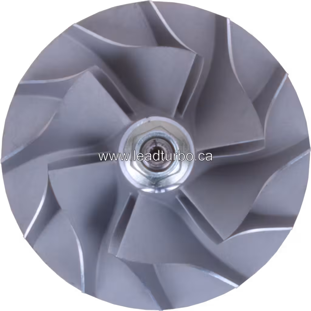 Rotor Assy J96 FOR 465819-5003S RA vista frontal com eixo central e impeladores