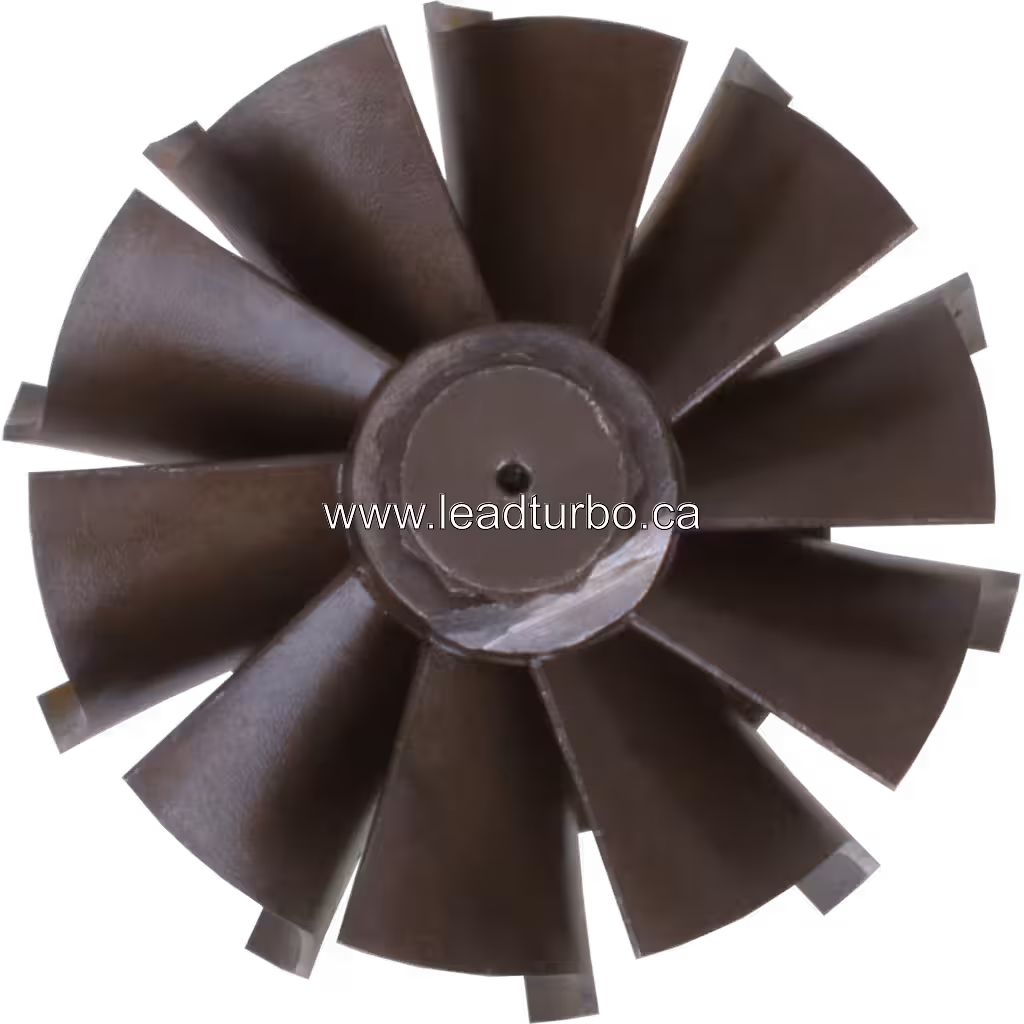 Rueda de turbina 169514 S310CG080 para CAT C9