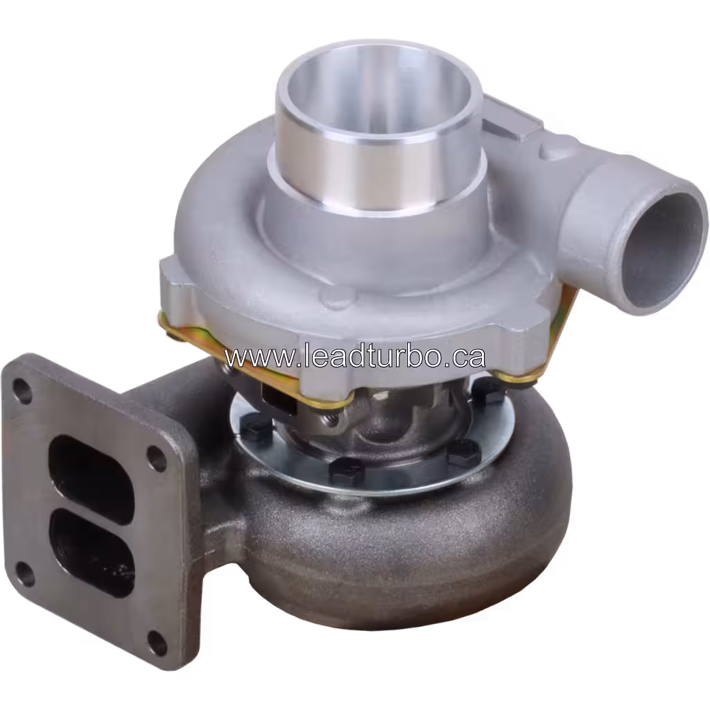 Turbosprężarka 466334-0002 TA3401 zamiennik do John Deere 300 Series 45 degree view
