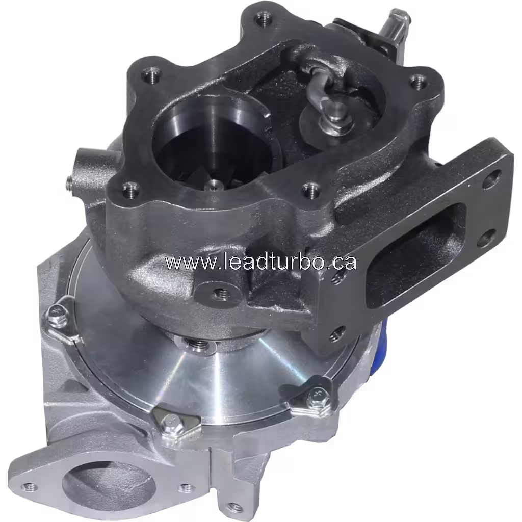 Турбокомпресор 17201-E0521 GT2259LS для HINO EXCAVATOR NEWHOLAND E215B bottom 45 degree view
