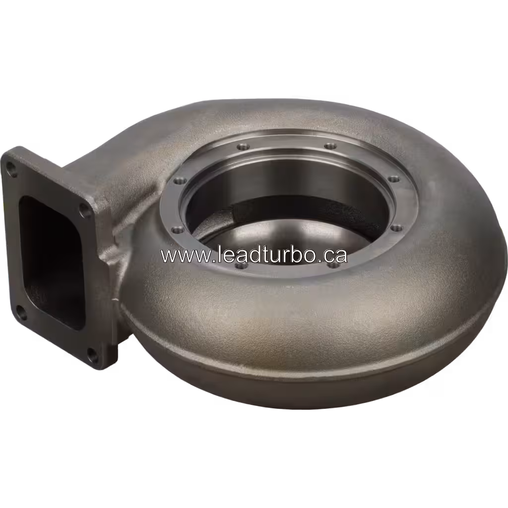 Turbine Housing 3524726 HC5A, Ansicht von unten 45 Grad