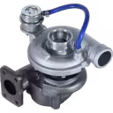 Турбокомпресор 711736-5026 GT2556 для двигуна Perkins 1104C-44T