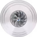 Detalhe do core de turbocompressor B2-3067NRAKB
