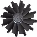 Roue de turbine 158396 pour turbocompresseur 3LM373 (CAT D6G 14G D6D) thumbnail 2