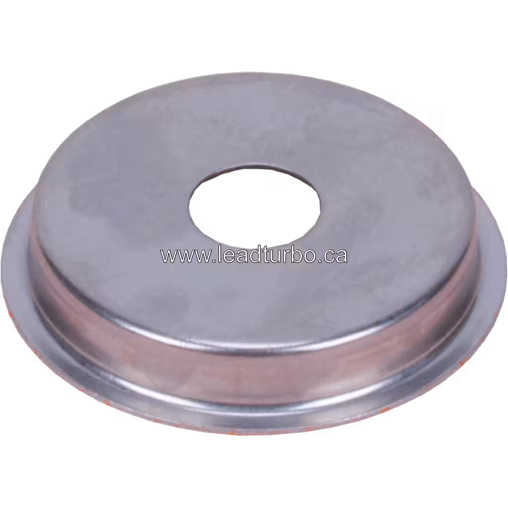 318281 HS Heat Shield S1B Turbocharger 45 degree view