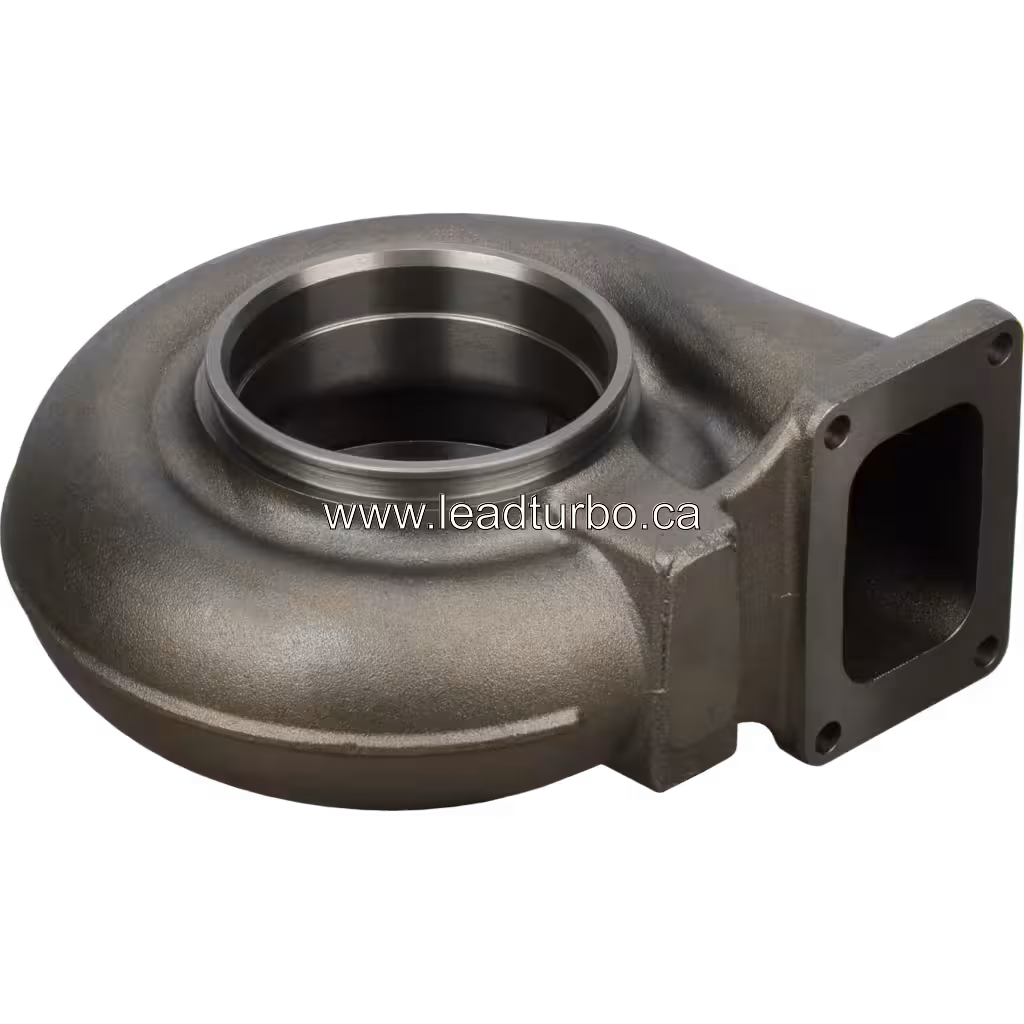 Detalhe dos flanges da carcaça do turbina para QSK60