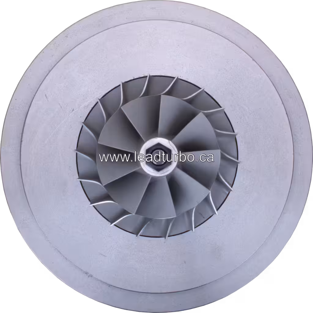 Core турбокомпресора 6505-67-5910 KTR110L-F84PW для KOMATSU SAA12V140E-3A, вид спереду