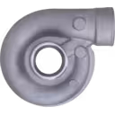 Laufradgehäuse Ersatz für Perkins 704-30T Turbolader thumbnail 4