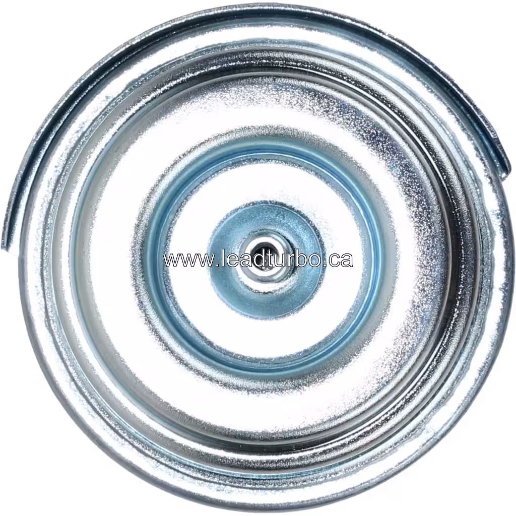 Siłownik turbosprężarki aftermarket - widok z przodu