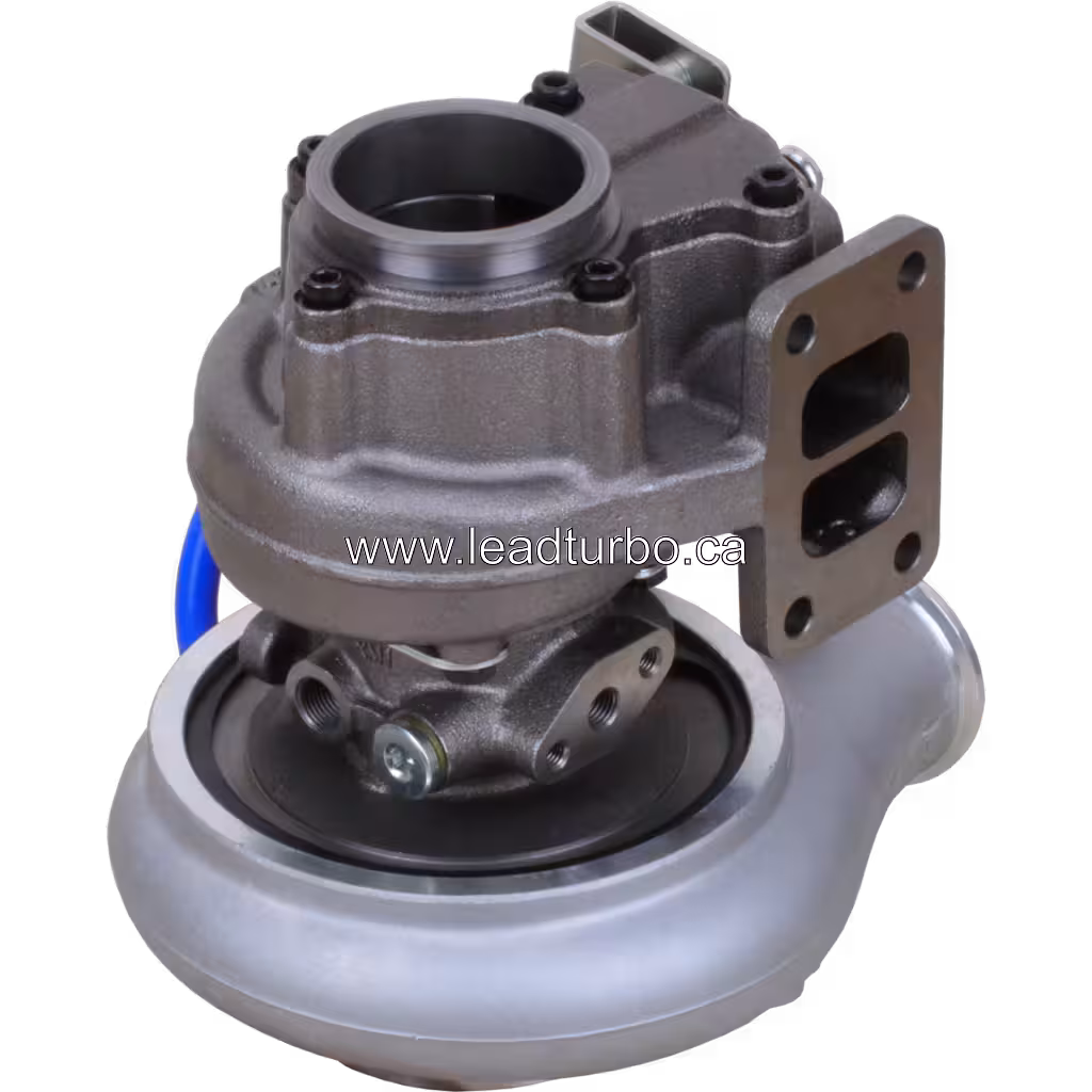 Турбокомпресор 3768610 HX35G для Cummins Westport B-Plus CNG 230HP bottom 45 degree view