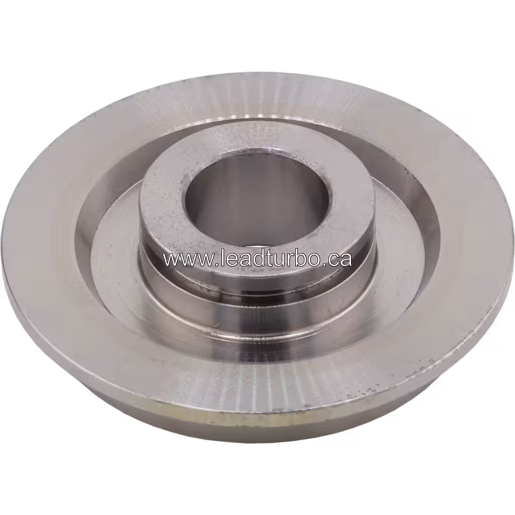 Thrust ring FOR 4036395 TR, вид зверху під кутом 45 градусів, оброблена поверхня та концентричні канавки