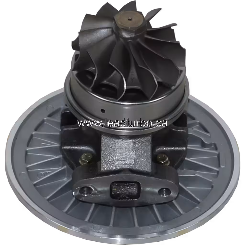 Core de Turbocompresseur T04E17 408105-0307 pour Navistar bottom 45 degree view