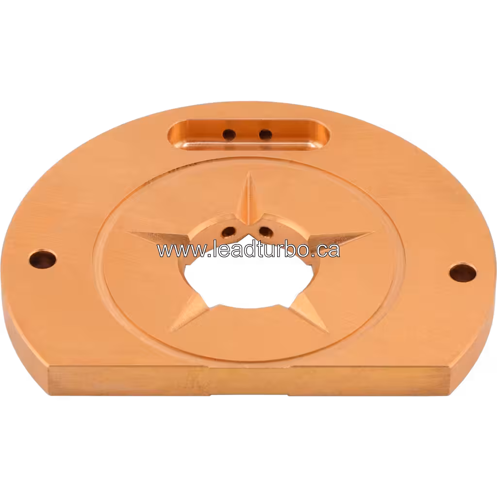 Опора турбокомпресора для Cummins QSK19 800HP (Післяринкова) bottom 45 degree view