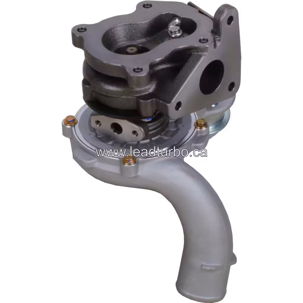 Turbo 703245-0002 GT1549 para Renault Laguna F9Q 2.0 100HP bottom 45 degree view
