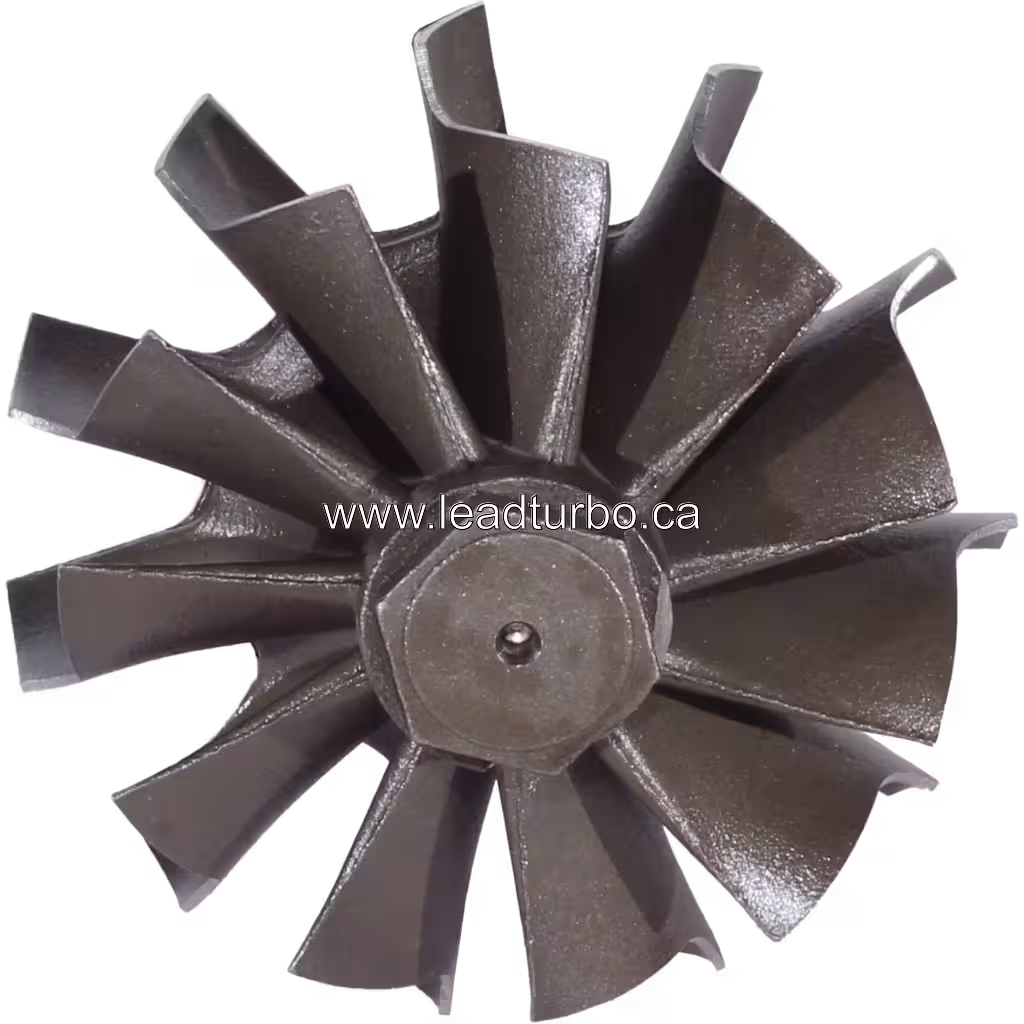 451314-0003 TA3401 Turbine Wheel Replacement for John Deere 4045T top view