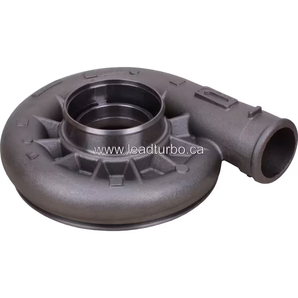 Carcaça do Compressor 2837180 para Turbo HX83 e Motor Cummins QSK38 45 degree view