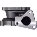 Carcasa de turbina para Renault F9Q730 vista frontal