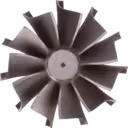 Roda de Turbina 4040227 HE800FG HX82 para Cummins Q19 thumbnail 2