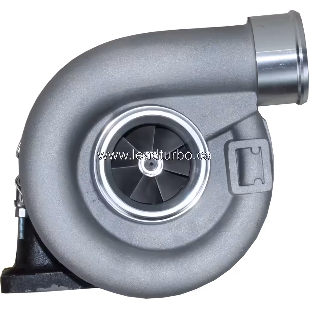 Turbosprężarka 186514 4LFA302 zamiennik do CAT 3306 top view