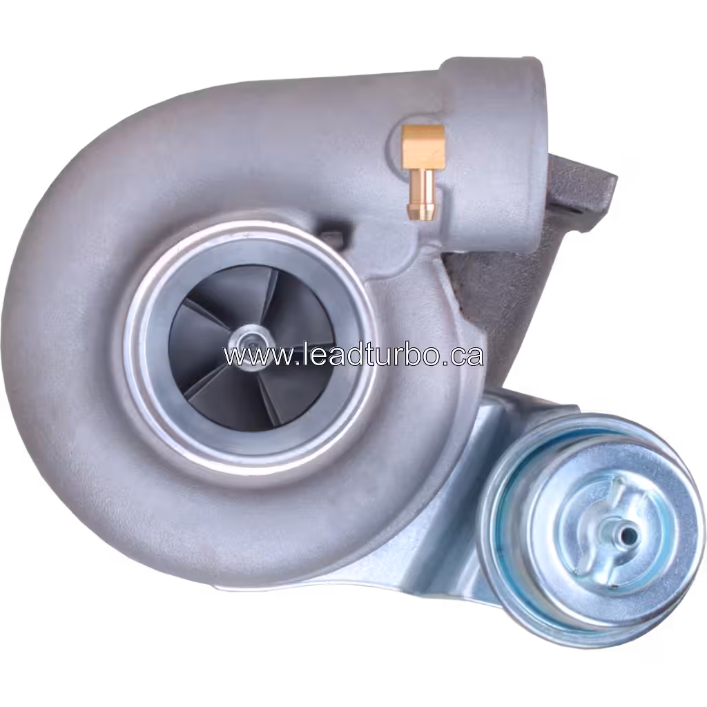 Turbosprężarka 727530-5003 TB25 do Perkins P135TI widok z przodu