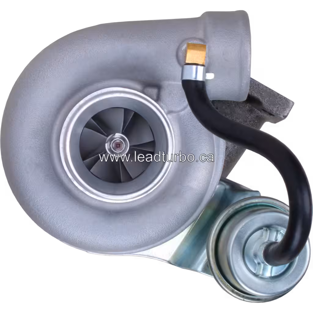 Turbosprężarka 727530-5003 TB25 do Perkins P135TI 136HP top view