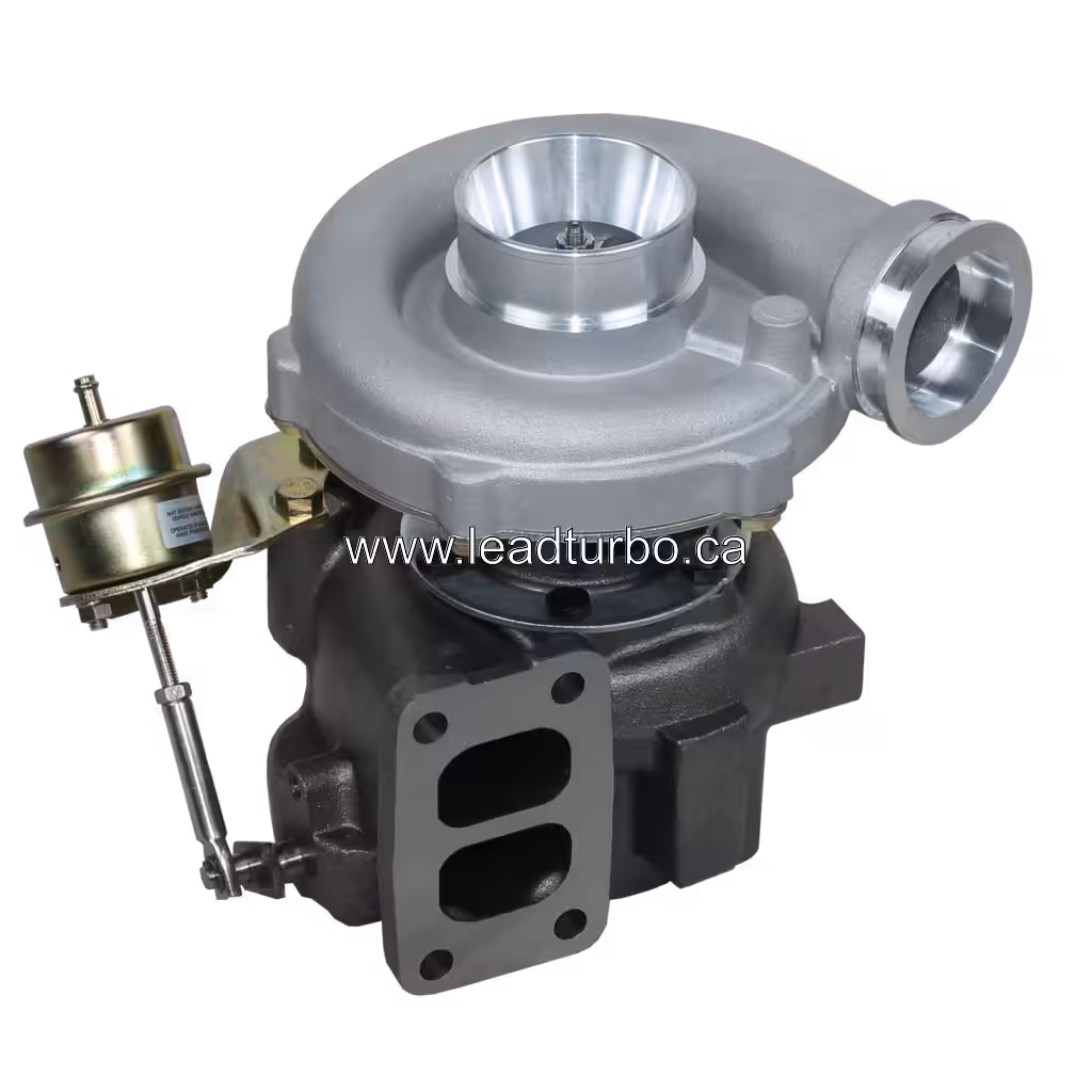 TBP418 Turbocharger Assembly Front View