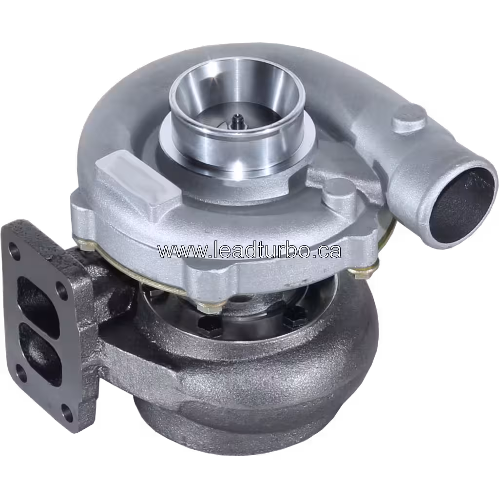 Vista lateral del turbocompresor industrial LeadTurbo