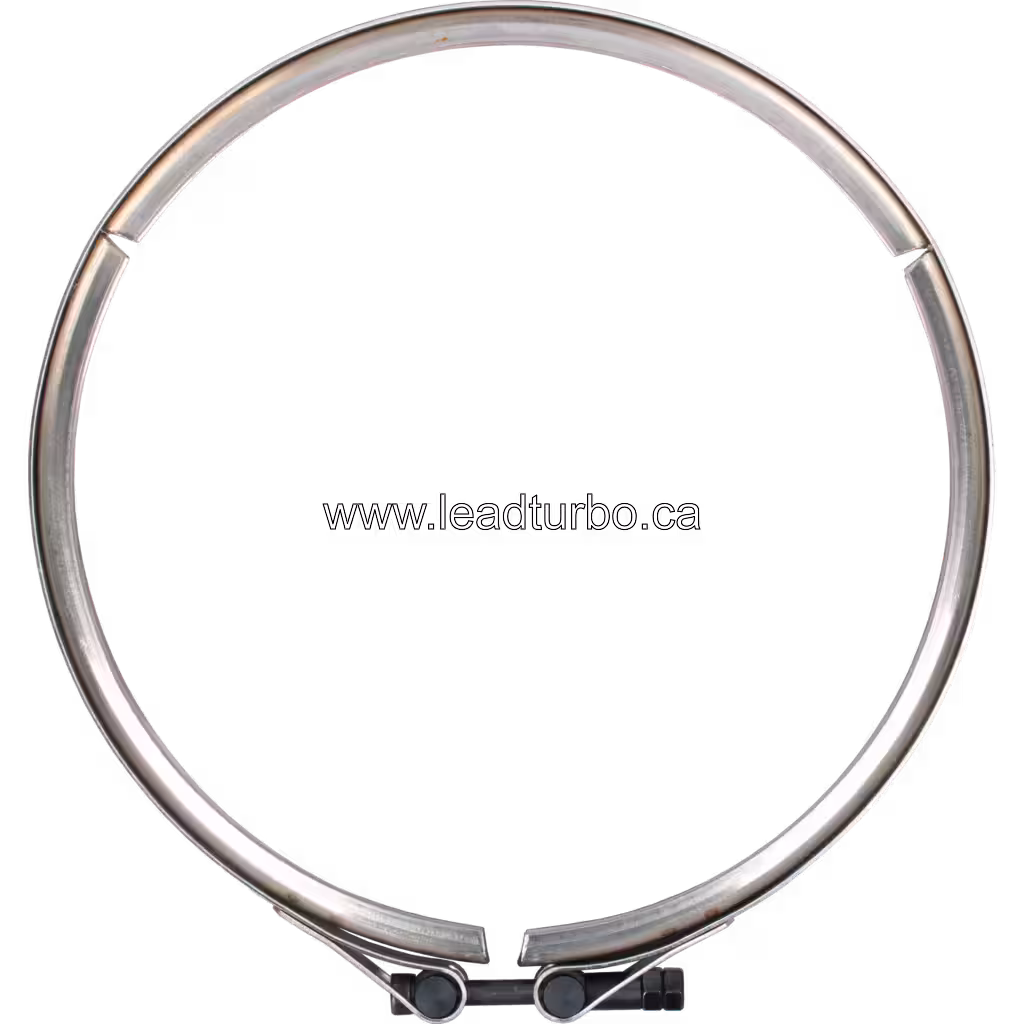 V-band 3590438 для турбокомпресора HX82 (Cummins QSK50) top view