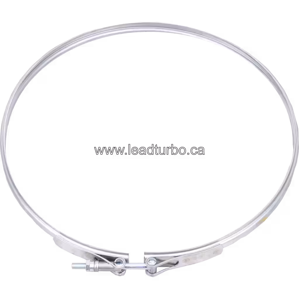 V-band 3590438 для турбокомпресора HX82 (Cummins QSK50) 45 degree view