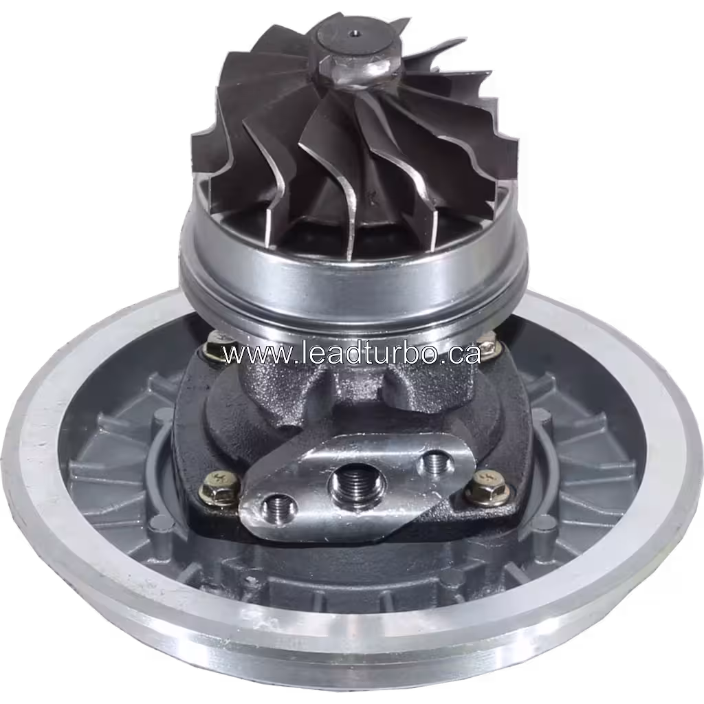 3545416 WH1E Turbocharger Core for Cummins 6CTAA 240HP bottom 45 degree view