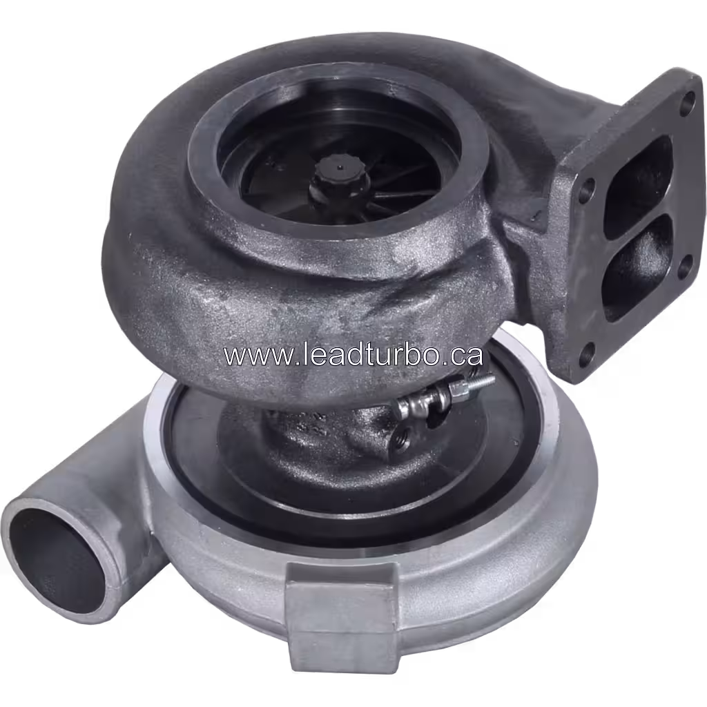 Турбокомпресор 49188-01262 TD08H-21D 22 заміна для KATO SK16-N2 та Mitsubishi Fuso bottom 45 degree view